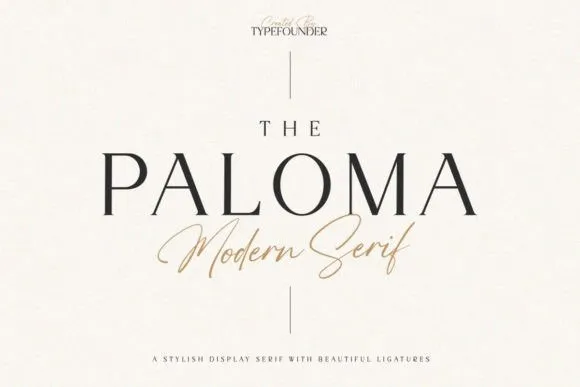 The Paloma Font