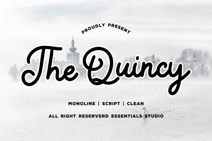 The Quincy Font