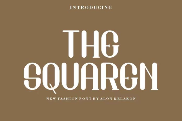 The Squaren Font