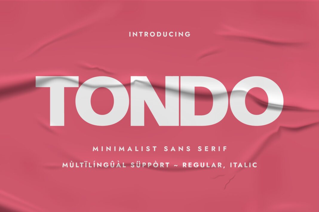 Tondo Font