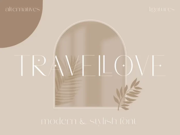 Travel Love Font