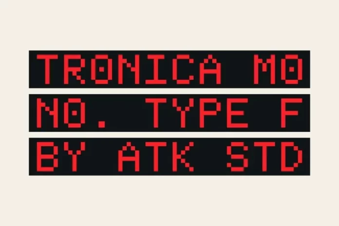 Tronica Mono Font
