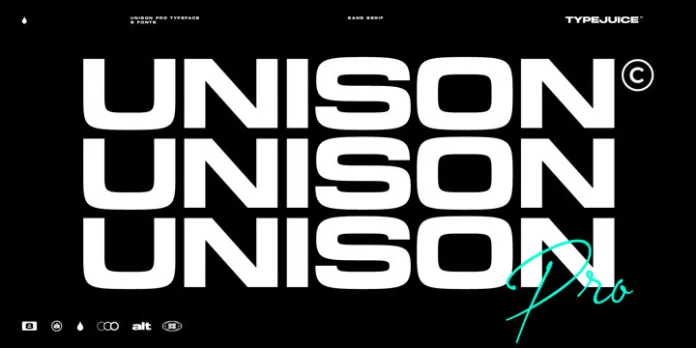 Unison Pro Font Family