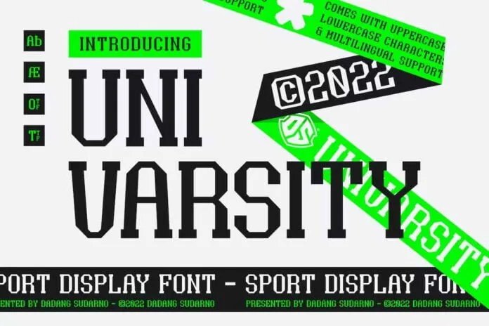 Univarsity Font