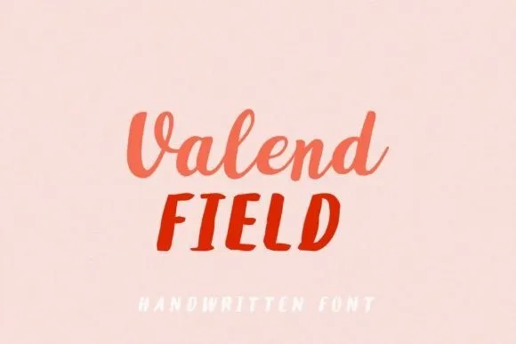 Valend Field Font