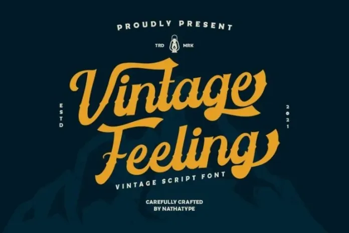 Vintage Feeling Font