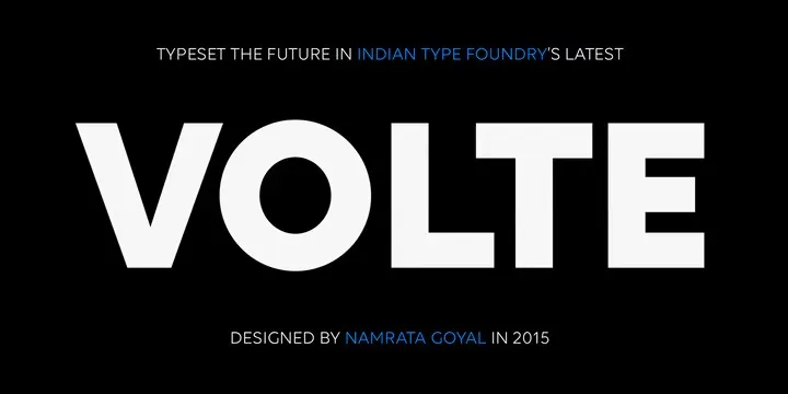 Volte Font Family