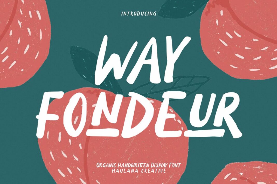 Wayfondeur Font Wayfondeur Font