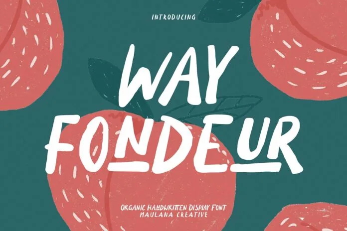 Wayfondeur Font