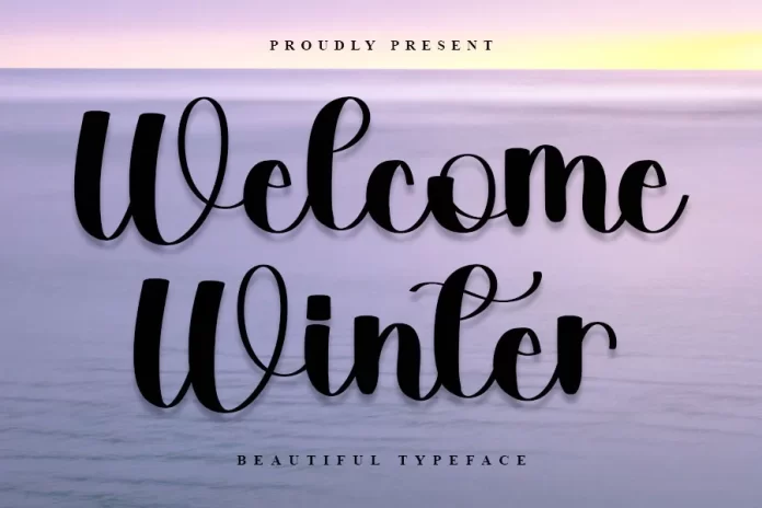 Welcome Winter Font