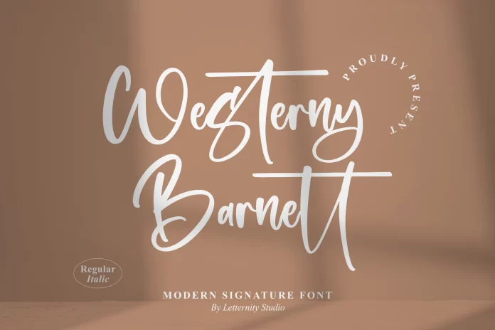 Westerny Barnett Font
