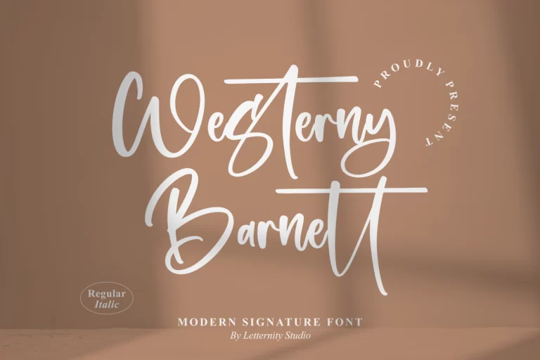 Westerny Barnett Font