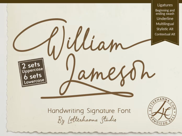 William Jameson Font