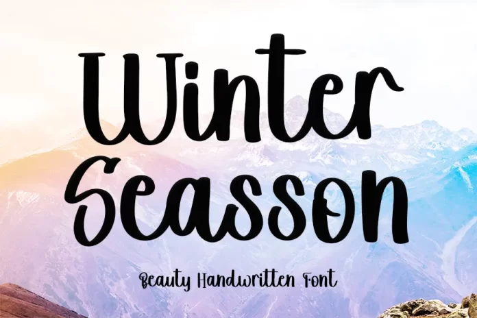 Winter Seasson Font