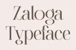 Zaloga Font