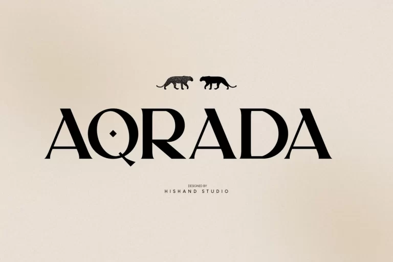 AQRADA Font
