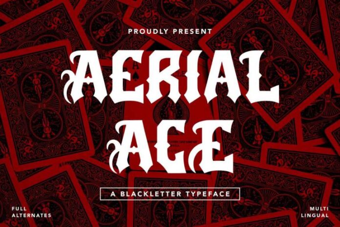 Aerial Ace Font