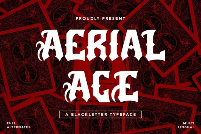 Aerial Ace Font