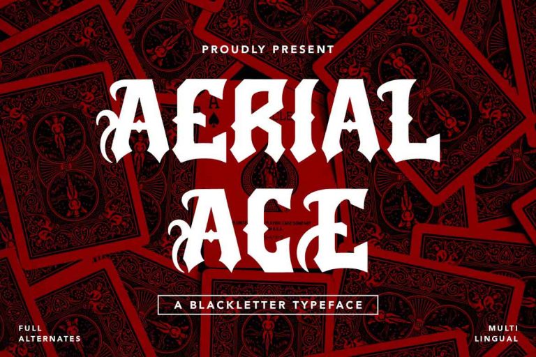 Aerial Ace Font