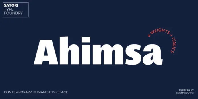 Ahimsa Sans Font Family