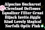 Alcapone Font