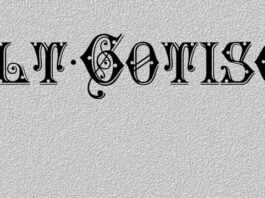 Alt-Gotisch Einfach Font