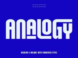 Analogy Font
