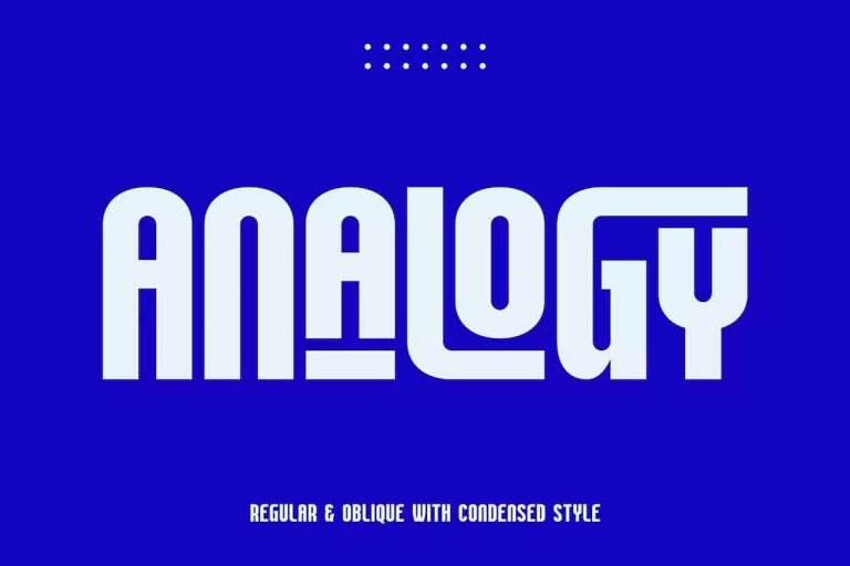 Analogy Font
