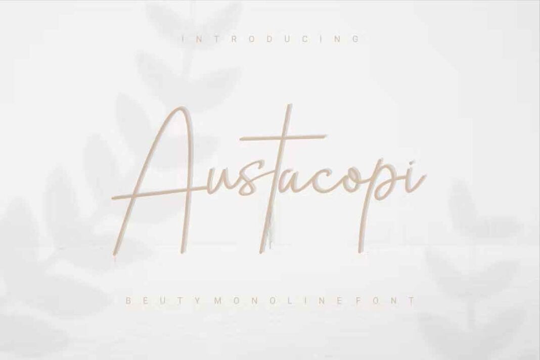 Austacopi Font