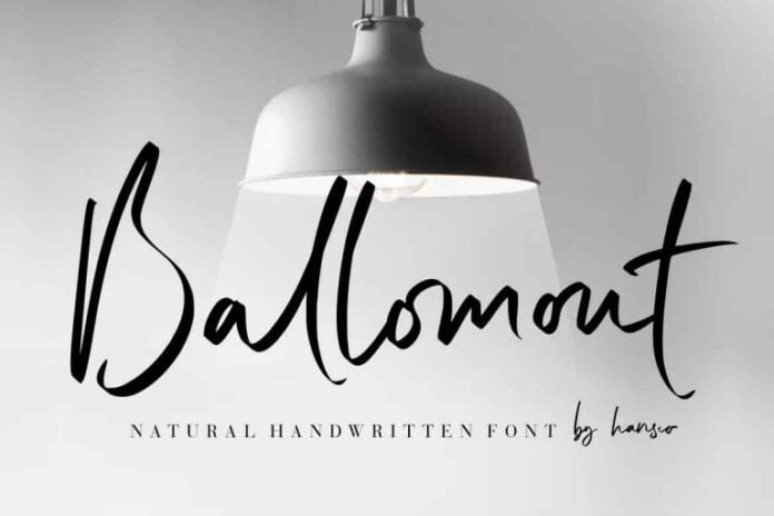 Ballomont Font
