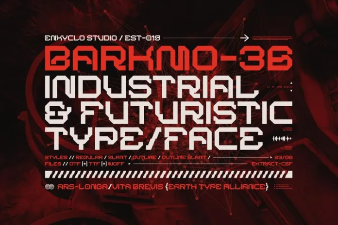 Barkmo36 Font Family