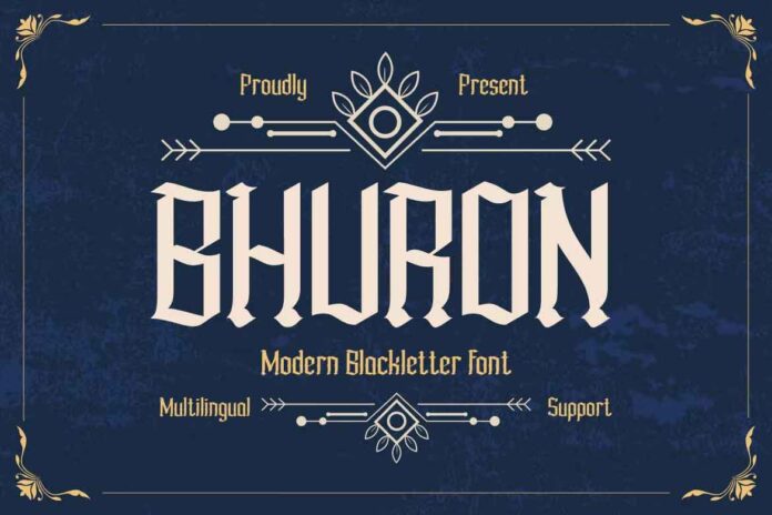 Bhuron Font