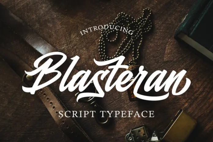 Blasteran Script Font
