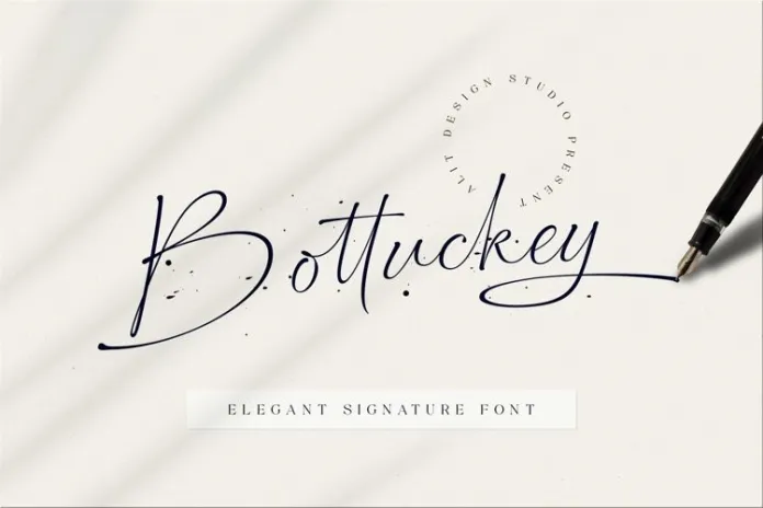 Bottuckey version Font