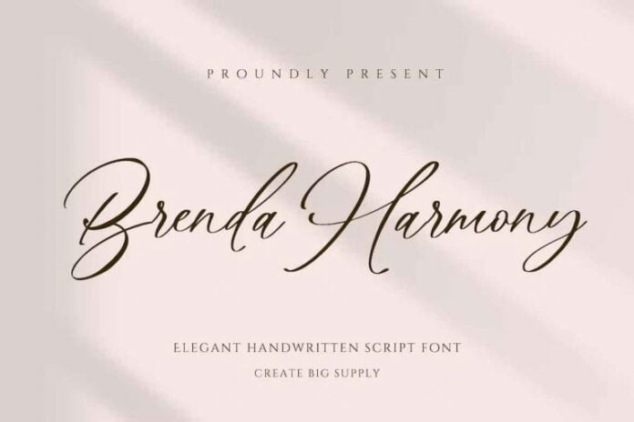 Brenda Harmony Font
