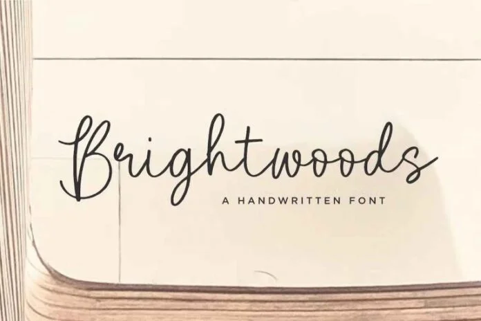 Brightwoods Font