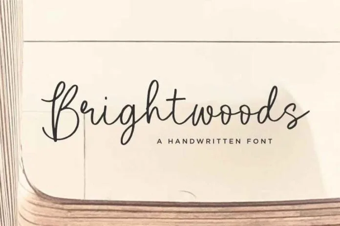 Brightwoods Font