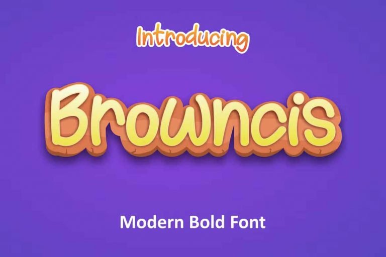 Browncis Font
