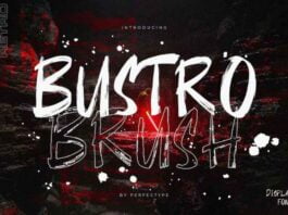 Bustro Font
