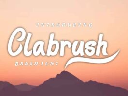 Clabrush Font
