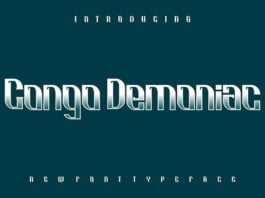 CongoDemoniac Font