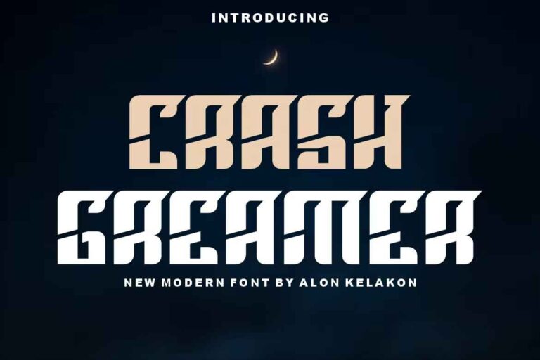 Crash Greamer Font