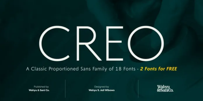 Creo Sans Font Family