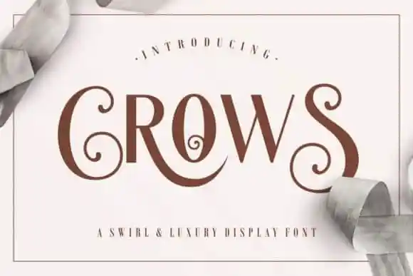 Crows Sans Serif Font