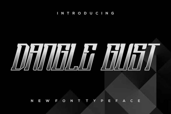 Dangle Gust Font