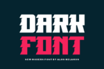 Dark Knigher Font