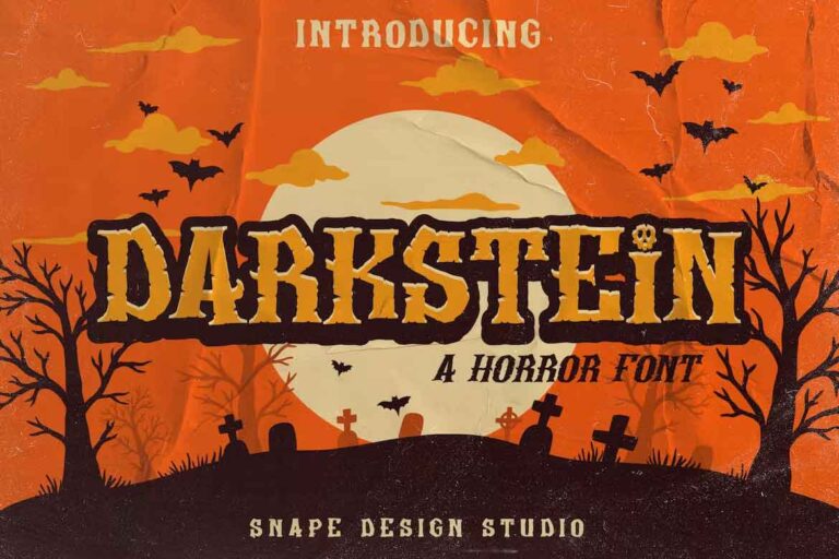 Darkstein – Horror Font