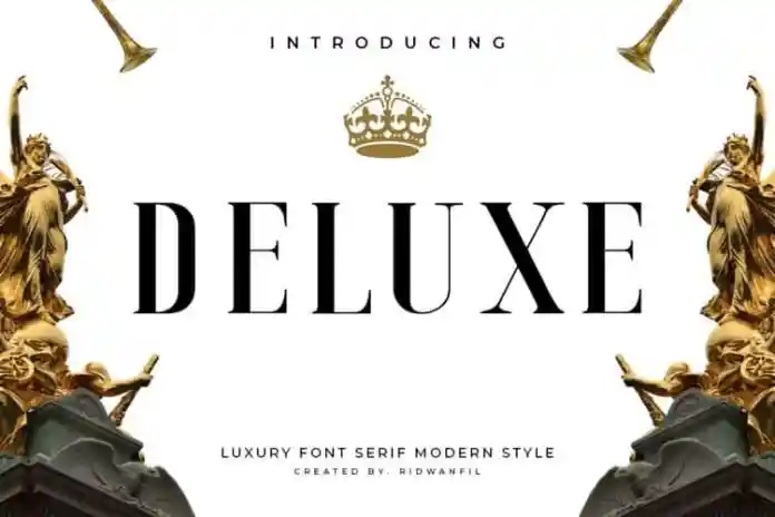 Deluxe Serif Font