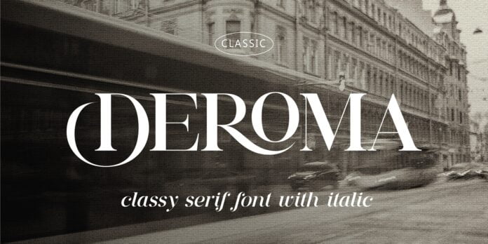 Deroma Font