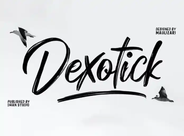 Dexotick Brush Font